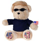 Lanxitown President Donald Bear With Sunglasses Donald Merchandise President Donald Teddy Bear President Donald Gifts