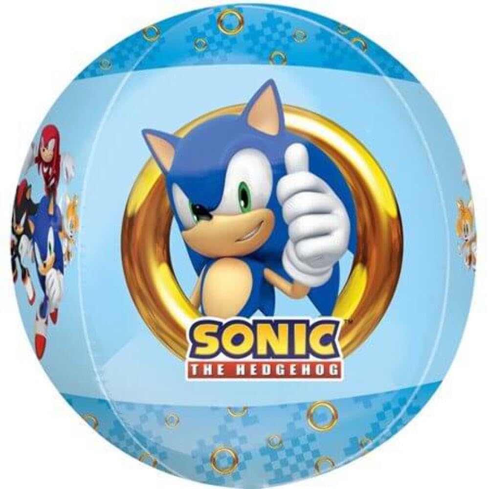 Sonic The Hedgehog Orbz Balloon for Vibrant and Fun Celebrations