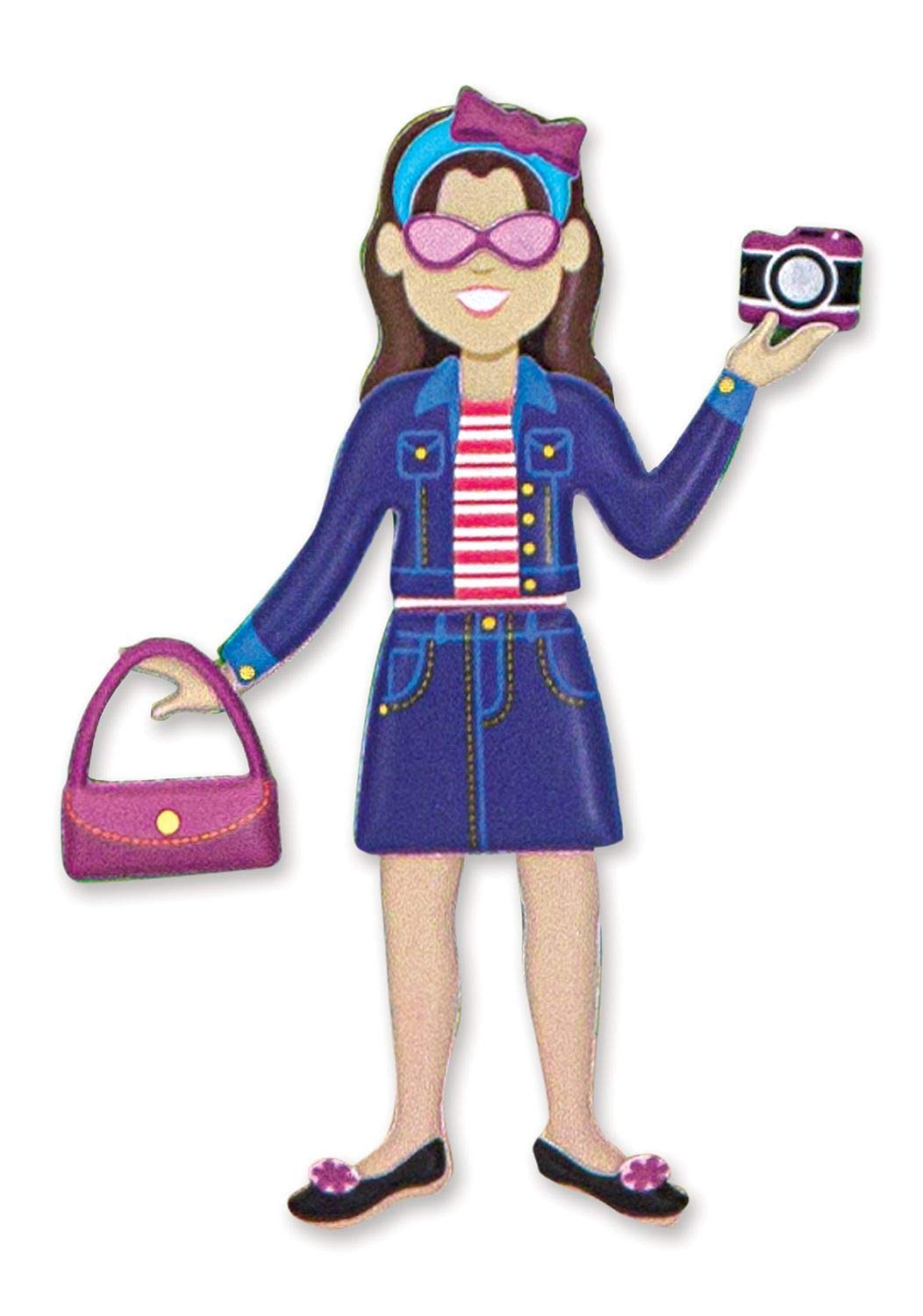 Melissa & Doug Puffy Sticker Play Set, Dress-up