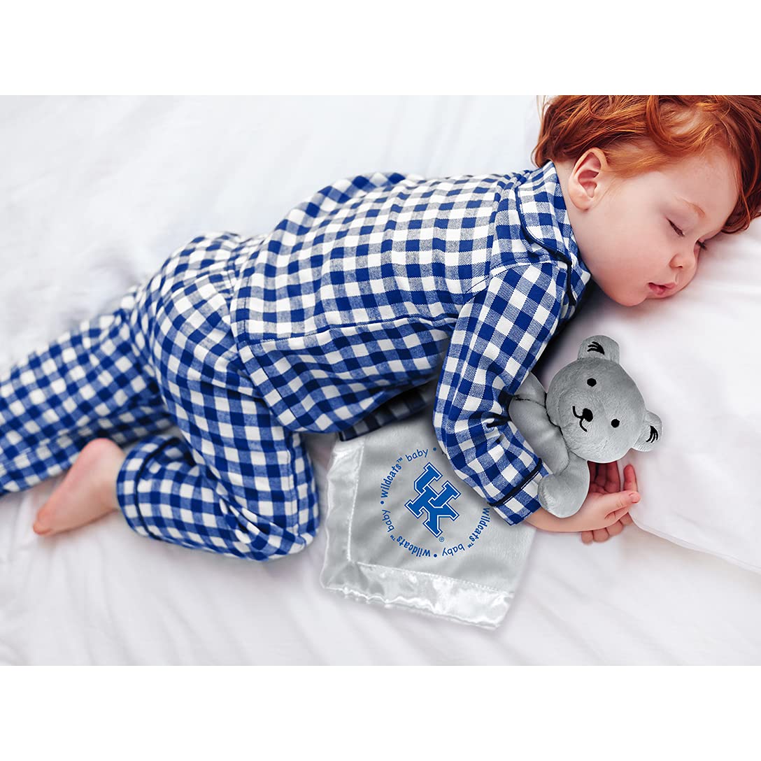 MasterPieces Baby Fanatic NCAA Kentucky Wildcats Security Bear Blanket  One Size  Gray
