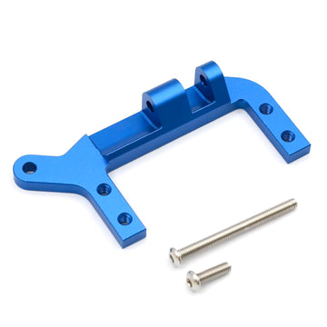 RC TRX4 Servo on Axle Mount / TRX4 SOA Mount 4-Link Suspension for 1/10 RC Crawler Car TRX-4 Aluminum Upgrade Parts (Blue)