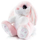 My OLi 8.5" Pink Plush Bunny Stuffed Animal - Soft Rabbit Toy for Kids and Girls, Floppy Ears, Bedtime Friend, Model DEMO-00005