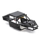 INJORA Rock Tarantula Nylon Buggy Body Shell Chassis Kit for TRX4M 1/18 RC Crawler Upgrade(Black)