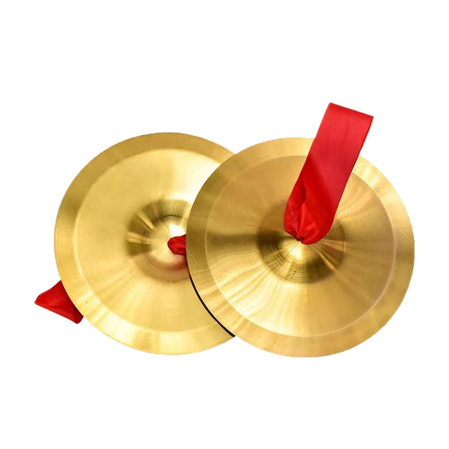 Heavenglow 2 Pieces Mini Hand Cymbals Bright Sound Teaching Aids For Dance Stage School 19Cm