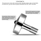 Djuiinostar Premium Ss Spinning Top: 5-11 Minutes, Lengthened Stem, Easy To Twirl For Kids And Adults, Cnc Machined, Great Time Killer, Edc Fidget Toy Dst-806