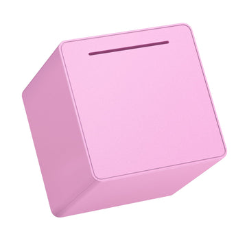 Hizgo Adults Piggy Bank, 6' Large Savings Box For Adults/Kids Must Break To Open, Assembly Money Saving Box For 2025 Cash Saving (Purple)