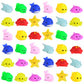 Fingooo 36 Pcs Mochi Squishy Ocean Animal Toys, 9 Styles Mini Kawaii Sea Animal Squeeze Toys Party Favors For Kids School Classr