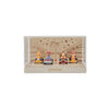 Wood Toy Car Storage Organizer - Holds Diecast Cars - Freestanding Or Wall Display Case Shelf - Matchbox & Hot Wheels Car Compat