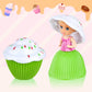 Christoy Cake Doll Toy Set - 6PCS Multicolor Scented Cupcake Princess Gift for Kids