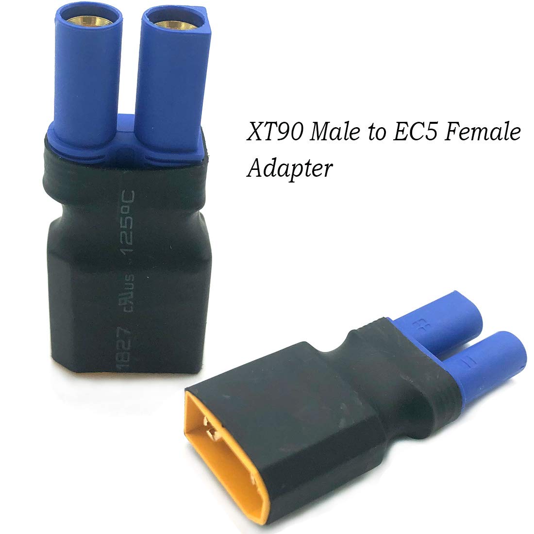 Fly Rc 4Pcs Xt90 Male To Ec5 Female Plug Connector Adapter For Lipo Battery Connector Adapters
