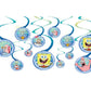 amscan Spongebob Hanging Swirl Value Pack (Multi-Colored) Party Accessory