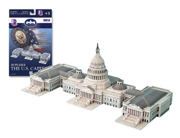 Us Capitol Building 3D Puzzle, 132 Pieces
