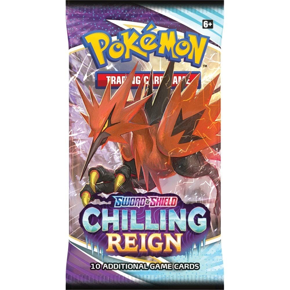 Pokémon Trading Card Game Sword & Shield Chilling Reign Booster Box - 36 Packs, Multicoloured, Cardstock