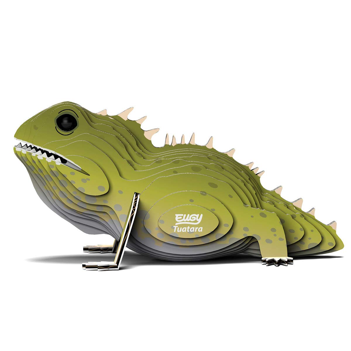 Eugy Tuatara 3D Puzzle, 24 Piece Eco-Friendly Educational Toy Puzzles For Boys, Girls & Kids Ages 6+