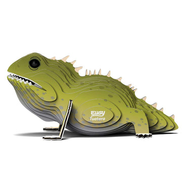 Eugy Tuatara 3D Puzzle, 24 Piece Eco-Friendly Educational Toy Puzzles For Boys, Girls & Kids Ages 6+