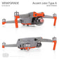 Wrapgrade Skin Compatible With Dji Air 2S | Accent Color A (Neon Orange)