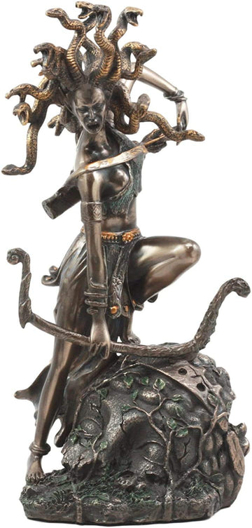 Medusa Greek Statue Figurine Mythology Gorgon