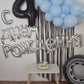Black Number 4 Balloon 40 Inch, 4 Balloon Number, 4Th Birthday Decorations, Black Party Supplies For Boys Girls