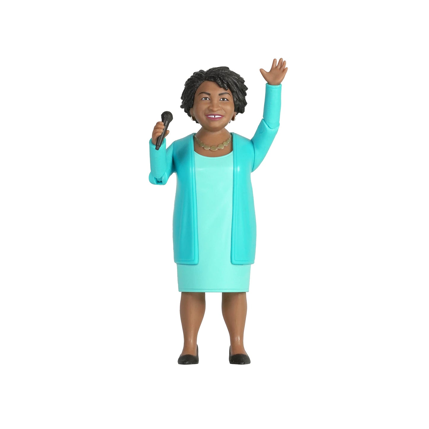 Fctry Stacey Abrams Real Life Political Action Figure: Collectible, Novelty, Stocking Stuffer Holiday Idea For Adults, Cute Desk Accessories For Home & Office