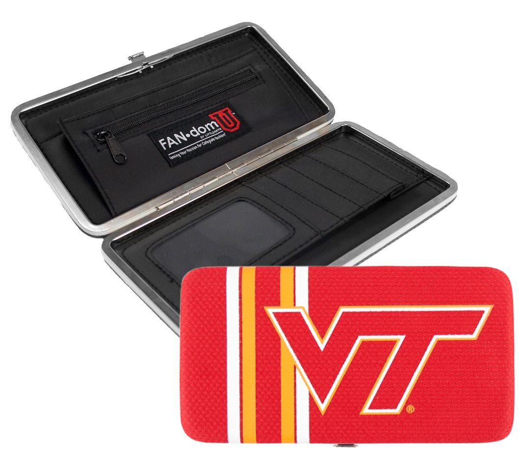 Little Earth NCAA Virginia Tech Hokies Sports Fan Wallets, Team Color, One Size