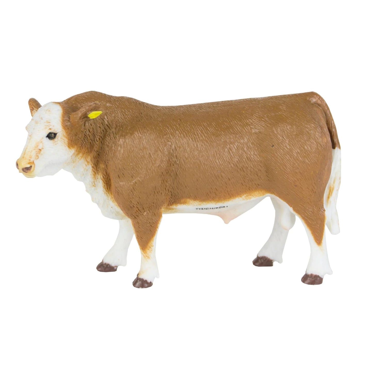 Big Country Toys Hereford Bull - 1:20 Scale - Hand Painted - Farm Toys - Farm Animal Toys