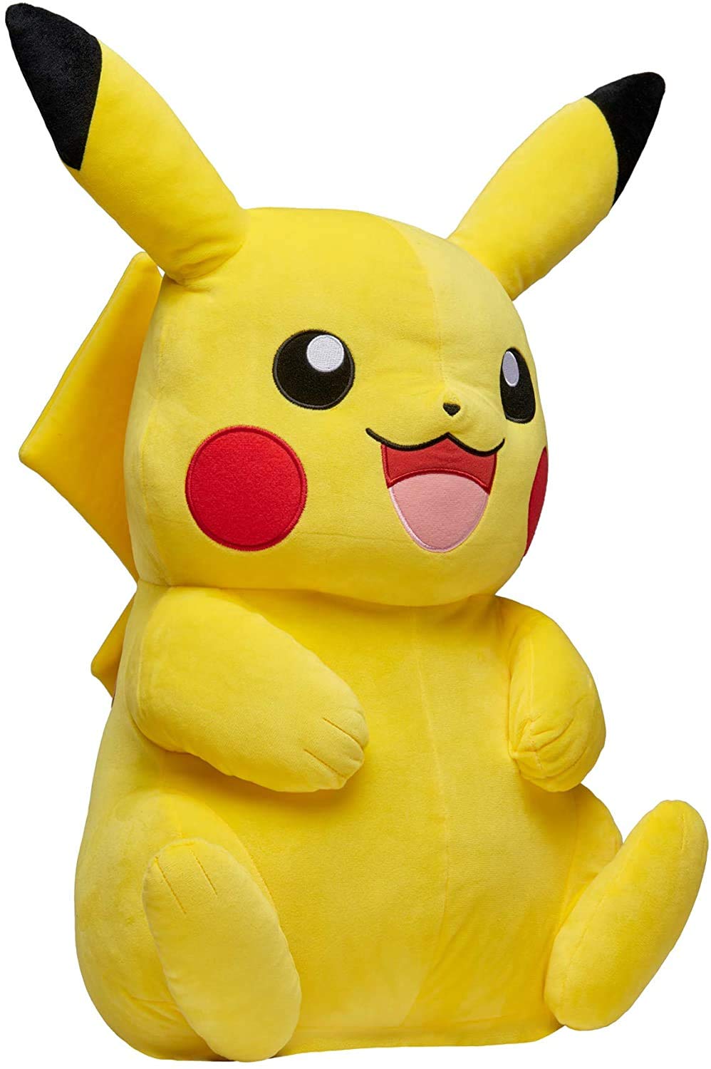Pokemon Pikachu Giant Plush, 24-Inch - Adorable, Ultra-Soft, Life Size Plush Toy, Perfect For Playing & Displaying - Gotta Catch ‘Em All