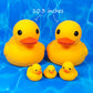 Kalafona 17.7 Giant Yellow Rubber Duck Bath Toy - Jumbo No Hole Waterproof for Baby Showers, Parties, Beach & Pool Fun