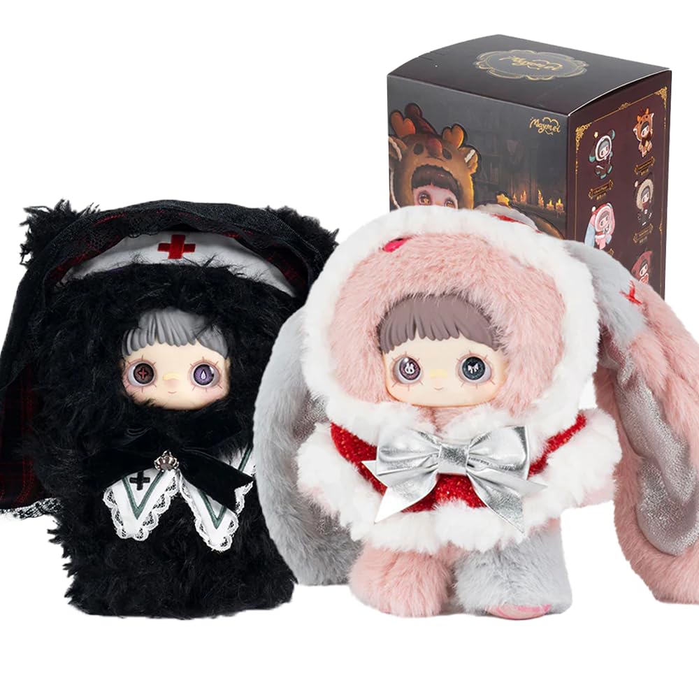 WINKLOORI Maymei Winter Weirdness Series Vinyl Plush Blind Box 1PC(1 of 7 Possible Styles) Cute Figures Collectible Toys Birthda