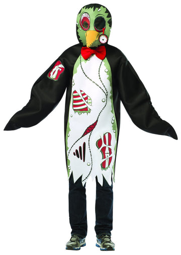 Rasta Imposta Zombie Penguin, Black/White, Standard