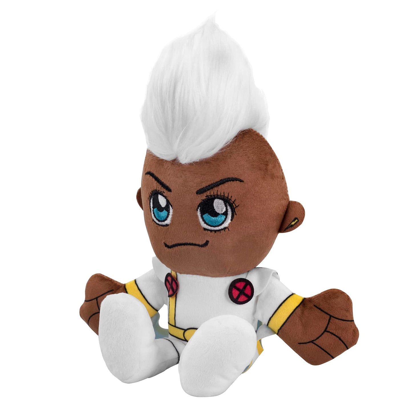 Bleacher Creatures Marvel Storm 8" Plush Toy - Soft Chibi Design, Crystal Velboa Polyester, K8-MVX-STO