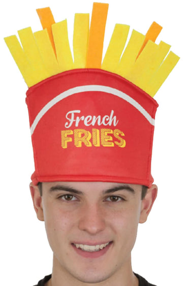 Jacobson Hat Company French Fries Novelty Food Hat , Red
