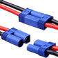 Youme 4Pcs Ec5 To Deans T Male Female Plug Connector Adapter Conversion Cable Wire For Rc Lipo Battery Balance Charger Rc Car Tr