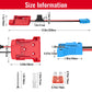 Azocek Power Wheels Adapter For Milwaukee M18 Battery With Wire Harness Connector Compatible With Peg-Perego Children Ride-On Ca