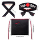 Keymall Hibachi Chef Tall Hat and Apron Costume Set with Headband Tie for Japanese Cuisine Lovers and Hibachi Enthusiasts