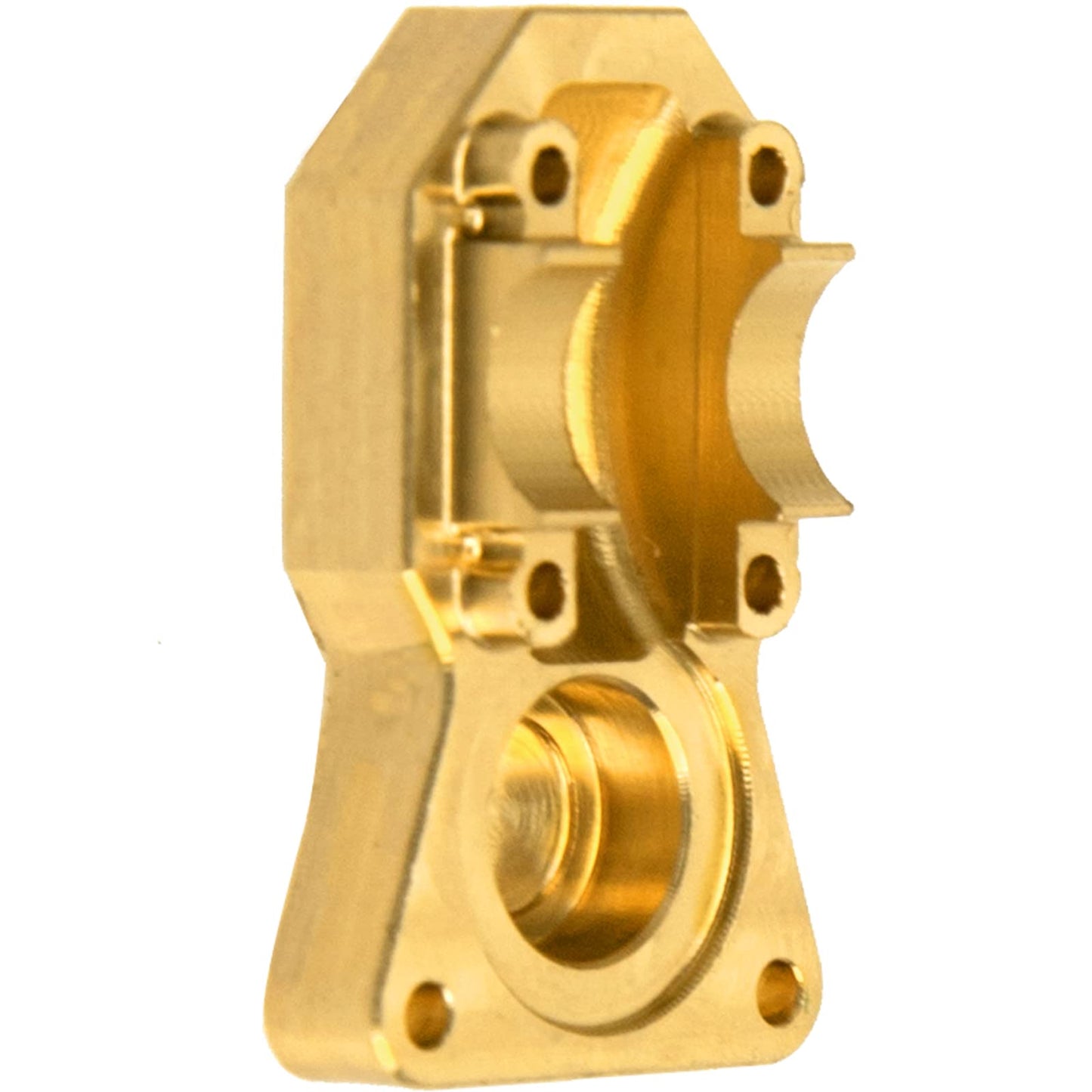 Vgoohobby RC Brass Differential Diff Cover Housing Balance Counterweight Compatible with Axial Scx24 AXI90081 AXI00001 AXI00002