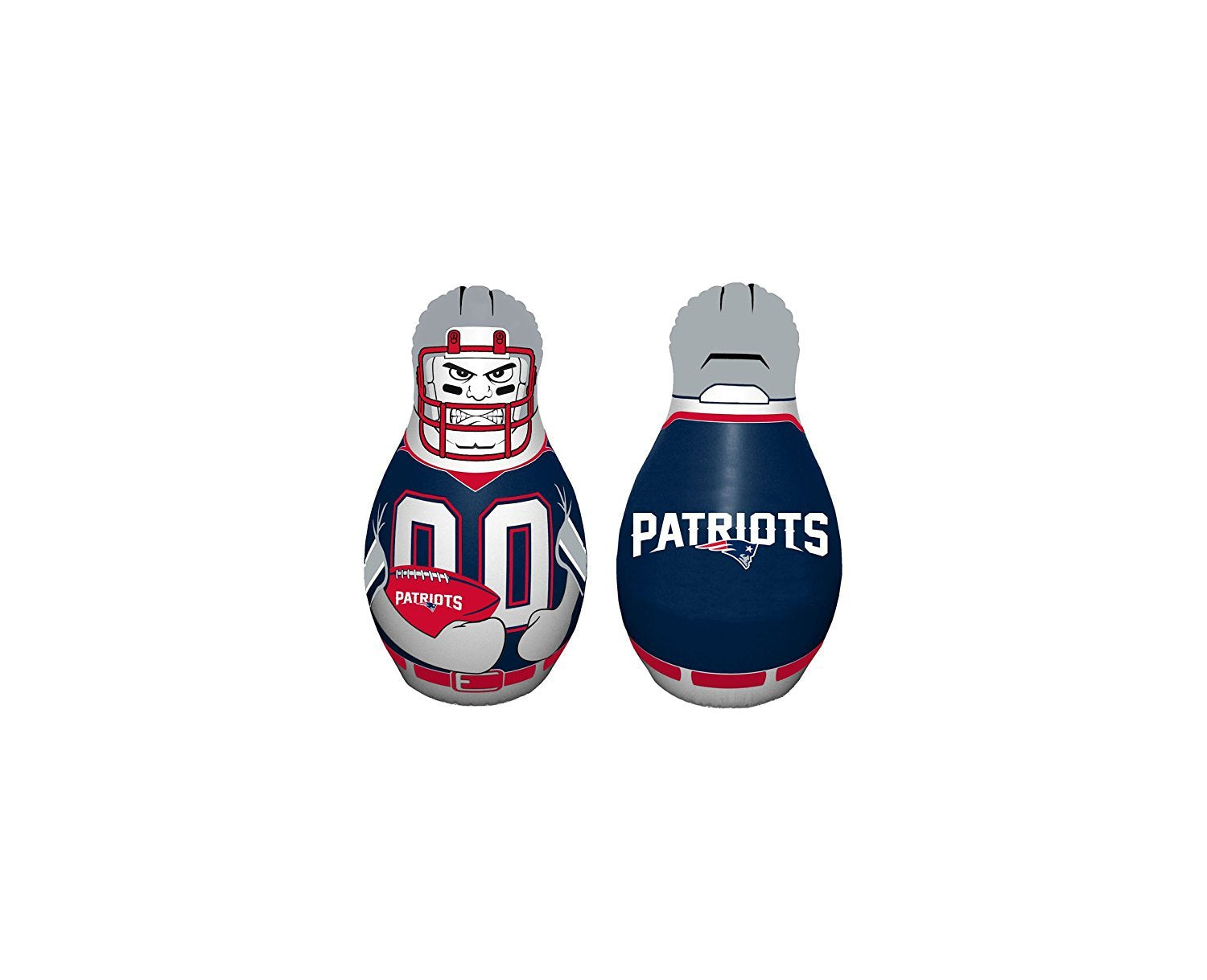 Fremont Die Nfl New England Patriots Bop Bag Inflatable Tackle Buddy Punching Bag, Standard: 40' Tall, Team Colors