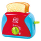 PlayGo Lightweight Play Kitchen Bread Slices Toaster Toy Pretend Play Pop-Up For Kids Age 3 years & Up, Model: 3152