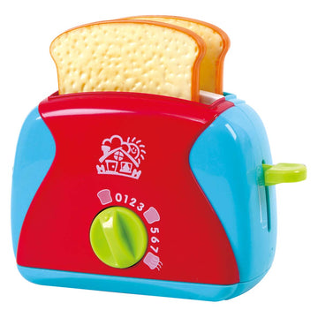 PlayGo Lightweight Play Kitchen Bread Slices Toaster Toy Pretend Play Pop-Up For Kids Age 3 years & Up, Model: 3152