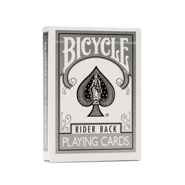 Bicycle Rider Back Silver Deck