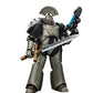 JOYTOY Warhammer The Horus Heresy 1/18 Action Figure-Iron Warriors MKVI Tactical Sergeant with Power decorative replica blade and Plasma  Collection Model Birthday Gift