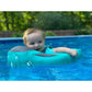 Mambobaby Non Inflatable Newest Size Improved Add Tail Avoid Flip Over Baby Pool Float With Canopy Infant Solid Swimming Float Swim Trainer
