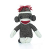 Plushland Plush Sock Monkey Toy - Hand Knitted, 6 Inches, Brown - Perfect Gift for Kids, Babies, Teens, and Girls/Boys