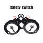 Hualixuan Metal Play Handcuffs, Hand Cuffs Police, Toy Handcuffs For Kids (Black)