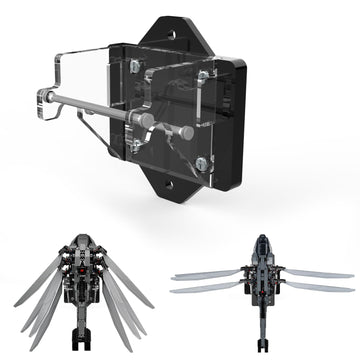 Naocard Acrylic Display Stand For Lego Dune Atreides Royal Ornithopter 10327- Wall-Mounted Display Holder For Dune Inspired Mode