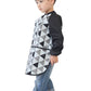 Plie Waterproof Kids Art Smocks 37 Colors (Age 1-10, S-Xxl Size), Black Triangle (21-Xxl)