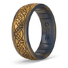 Enso Rings Lord of the Rings Collection - Comfortable Silicone Rings - Knots of Rohan - Size 5