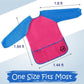 Ultimate Stationery Art Smock, Waterproof Kids Art Smock, Pink Smock, Toddler Art Smock, Kids Smock And Toddler Smock