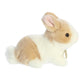 Aurora Adorable Miyoni Tots Baby Bunny Stuffed Animal - Lifelike Detail - Cherished Companionship - Ginger And White 7.5 Inches