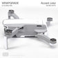 Wrapgrade Skin Compatible With Dji Mavic Mini | Accent Color (Racing White)