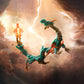 52Toys Megabox Chinese Dragon Deformation Toys Action Figure, Converting Toys In Mecha And Cube, Perfect Birthday Party Gift For